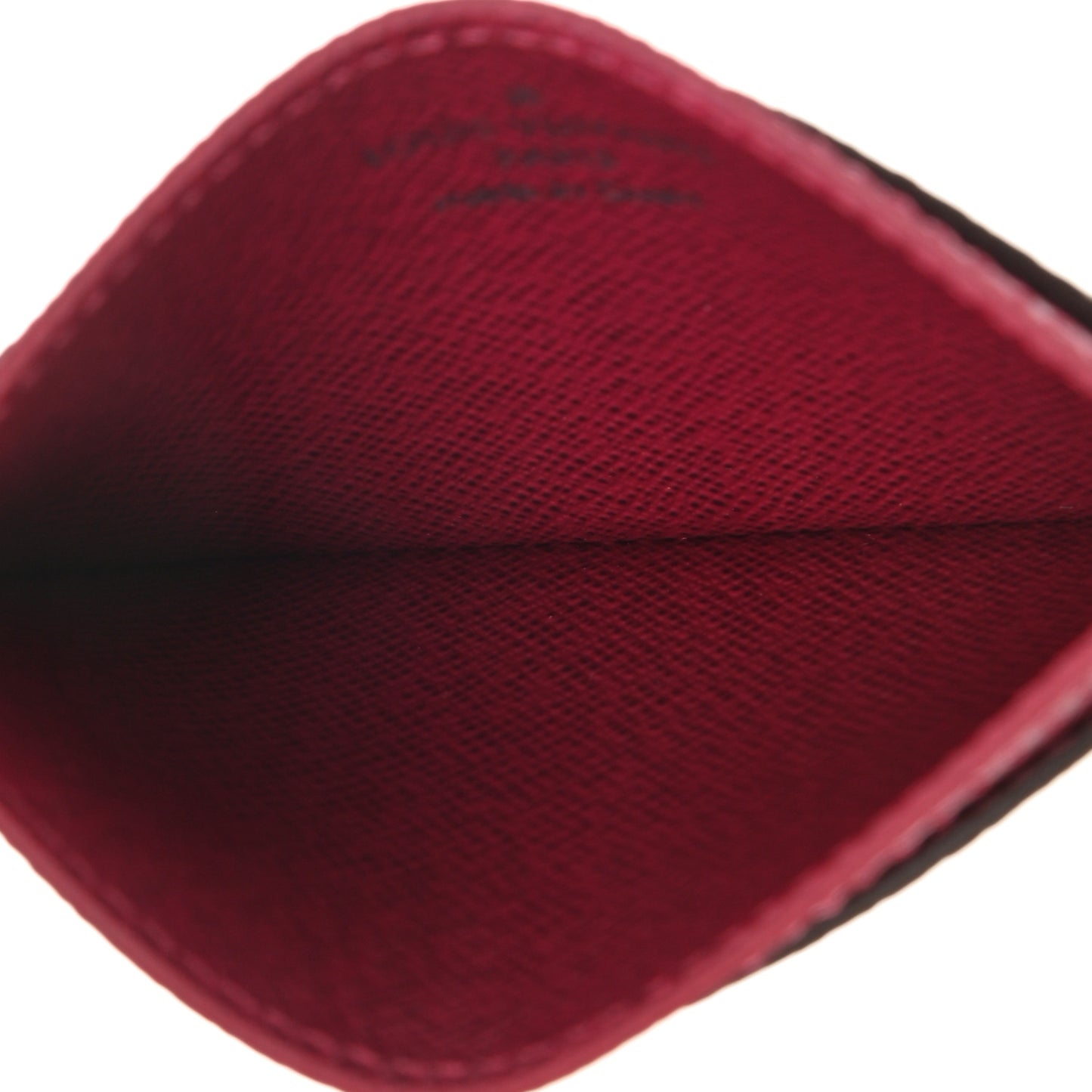 Monogram Card Holder Fuchsia