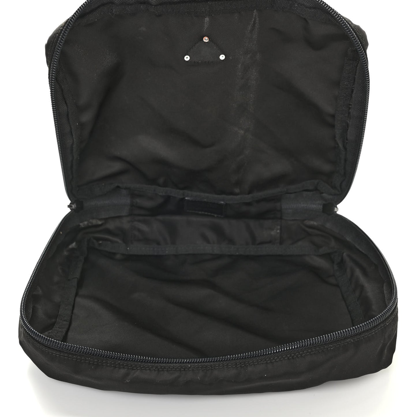 Nylon Vela Cosmetic Pouch Black