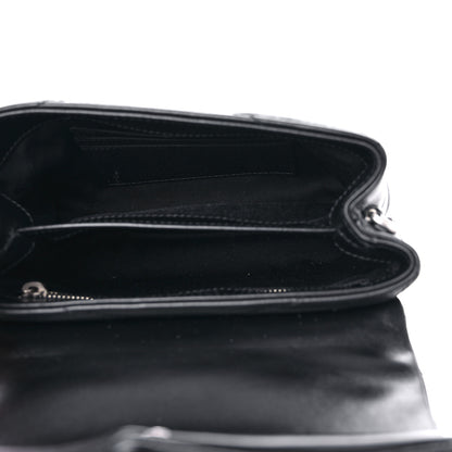 Saint Laurent Calfskin Y Quilted Monogram Toy Loulou Crossbody Bag Black 5 of 9
