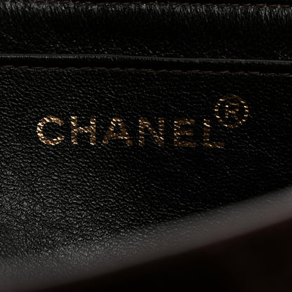 Chanel Suede Quilted Jumbo Single Flap Brown 6 of 10