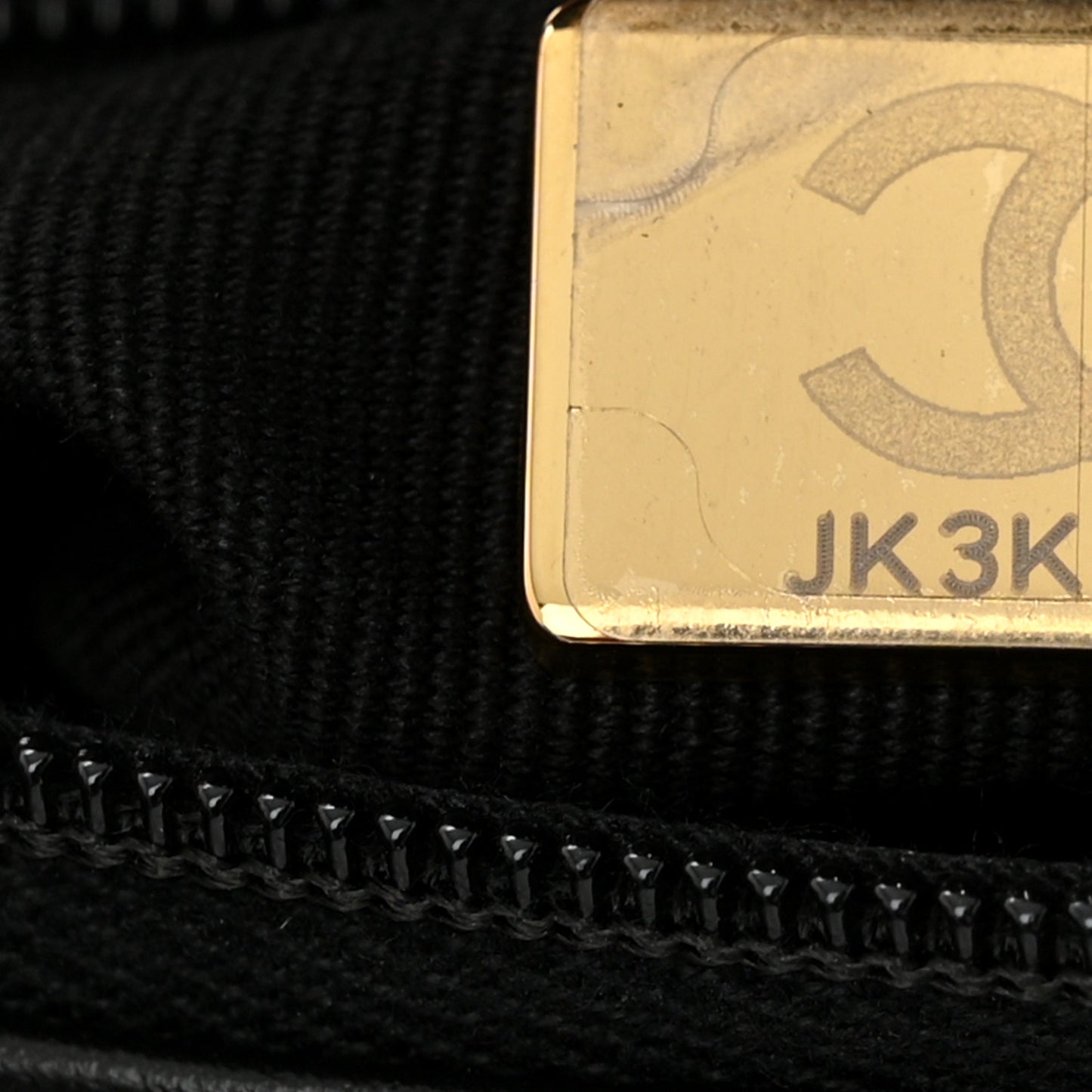 Shiny Aged Calfskin Quilted Nano Kelly Shopper Black
