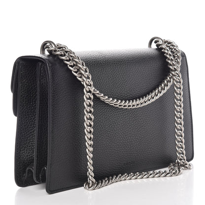 Gucci Pebbled Calfskin Small Dionysus Shoulder Bag Black 3 of 10
