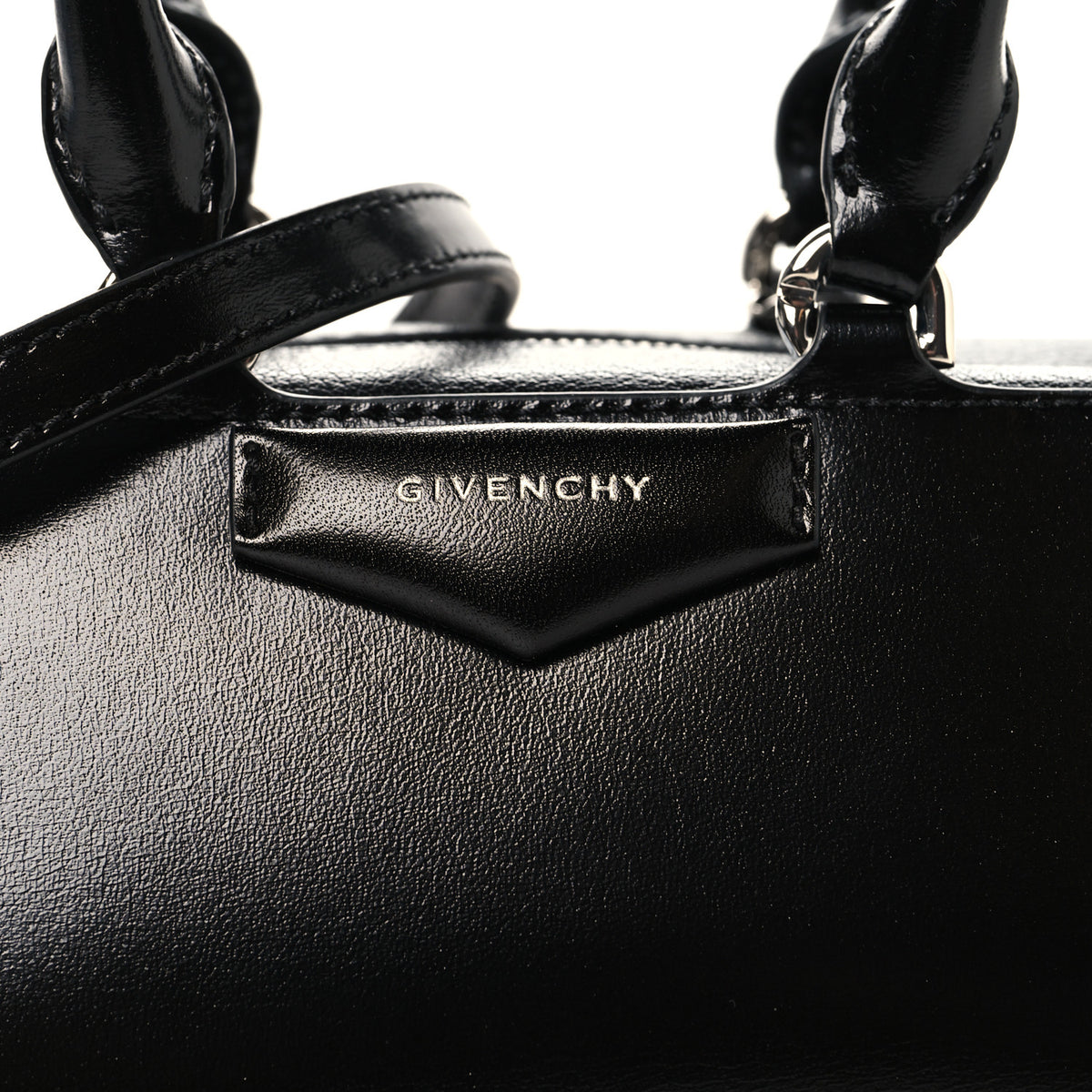 Givenchy Box Calfskin East West Mini Antigona Black 7 of 9