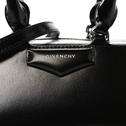 Givenchy Box Calfskin East West Mini Antigona Black 7 of 9