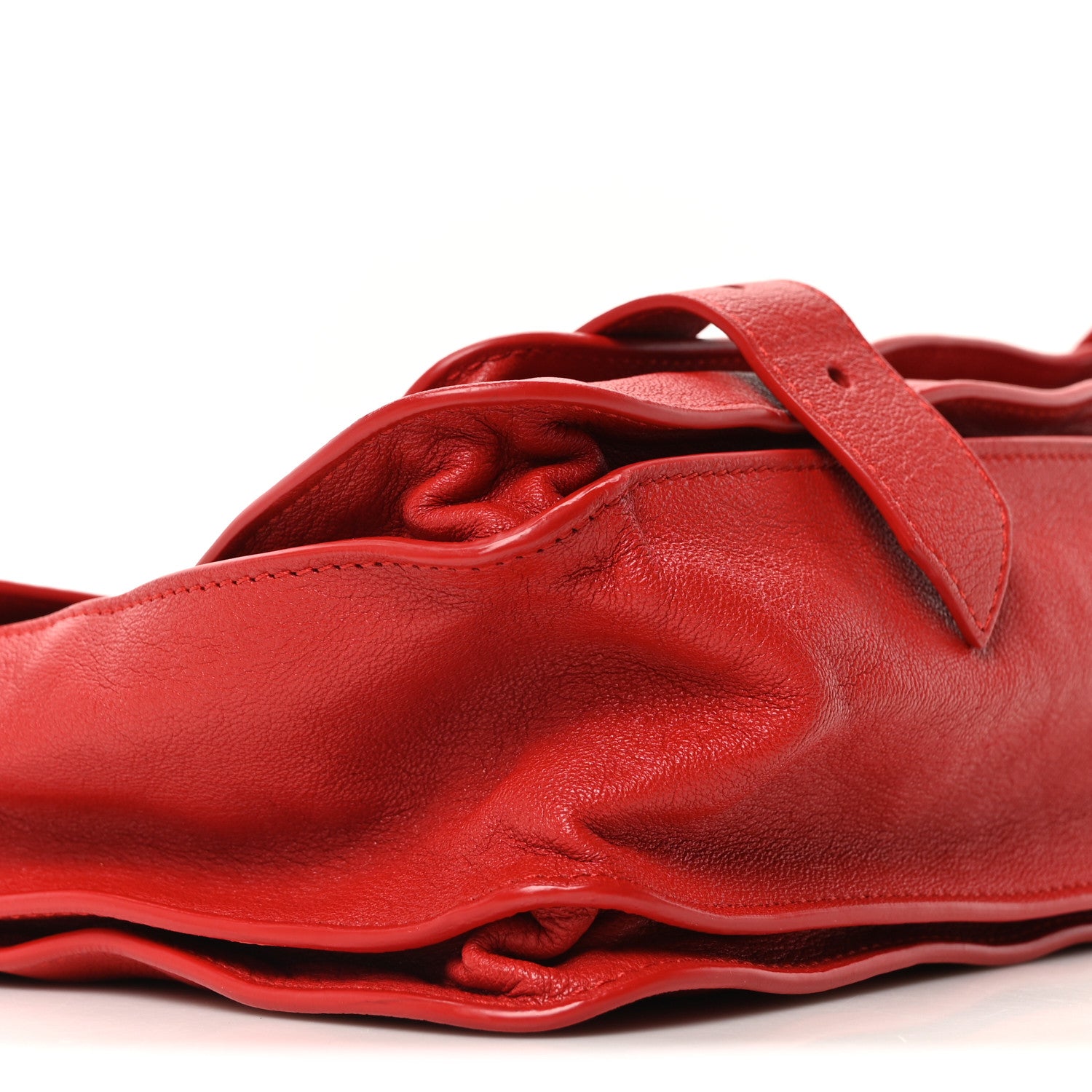 Proenza Schouler Lambskin Medium PS1 Satchel Bright Red 8 of 9