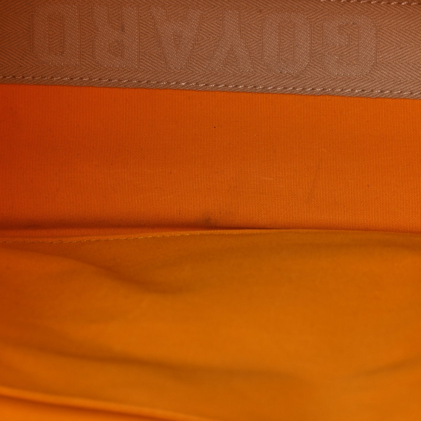 Goyardine Saint Leger Soft Briefcase Backpack Orange