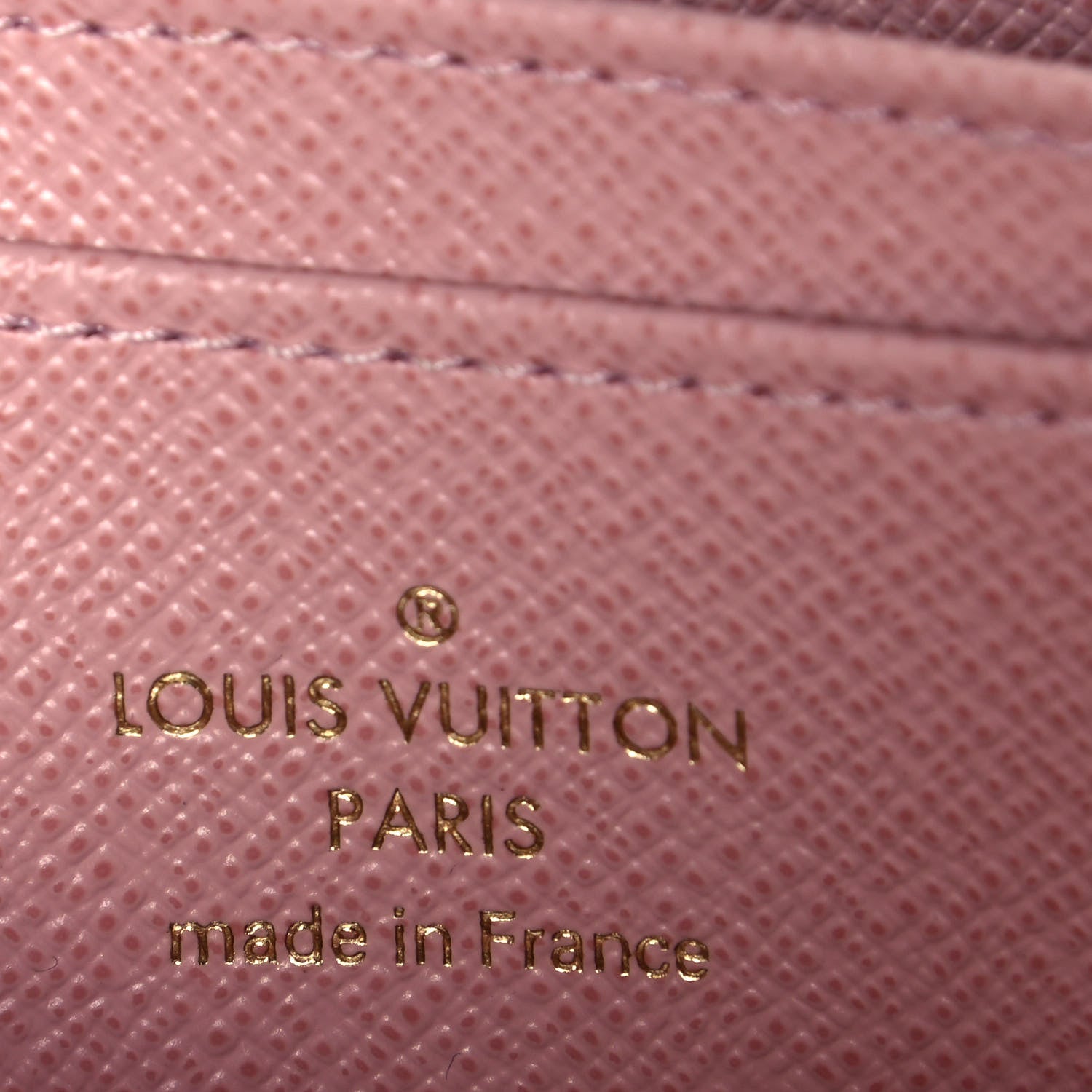 Louis Vuitton Damier Ebene Zippy Coin Purse Rose Ballerine 6 of 11