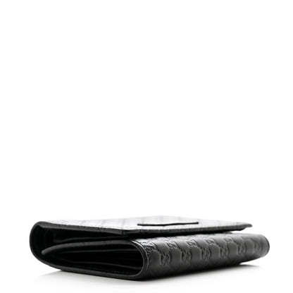 Gucci Microguccissima Flap Wallet Black 4 of 11
