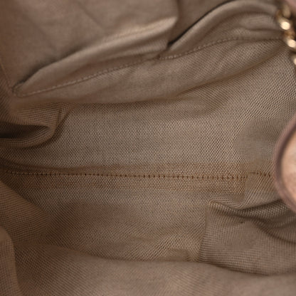 Gucci Vernice Naplack Medium Soho Chain Shoulder Bag Dark Cipria 5 of 12
