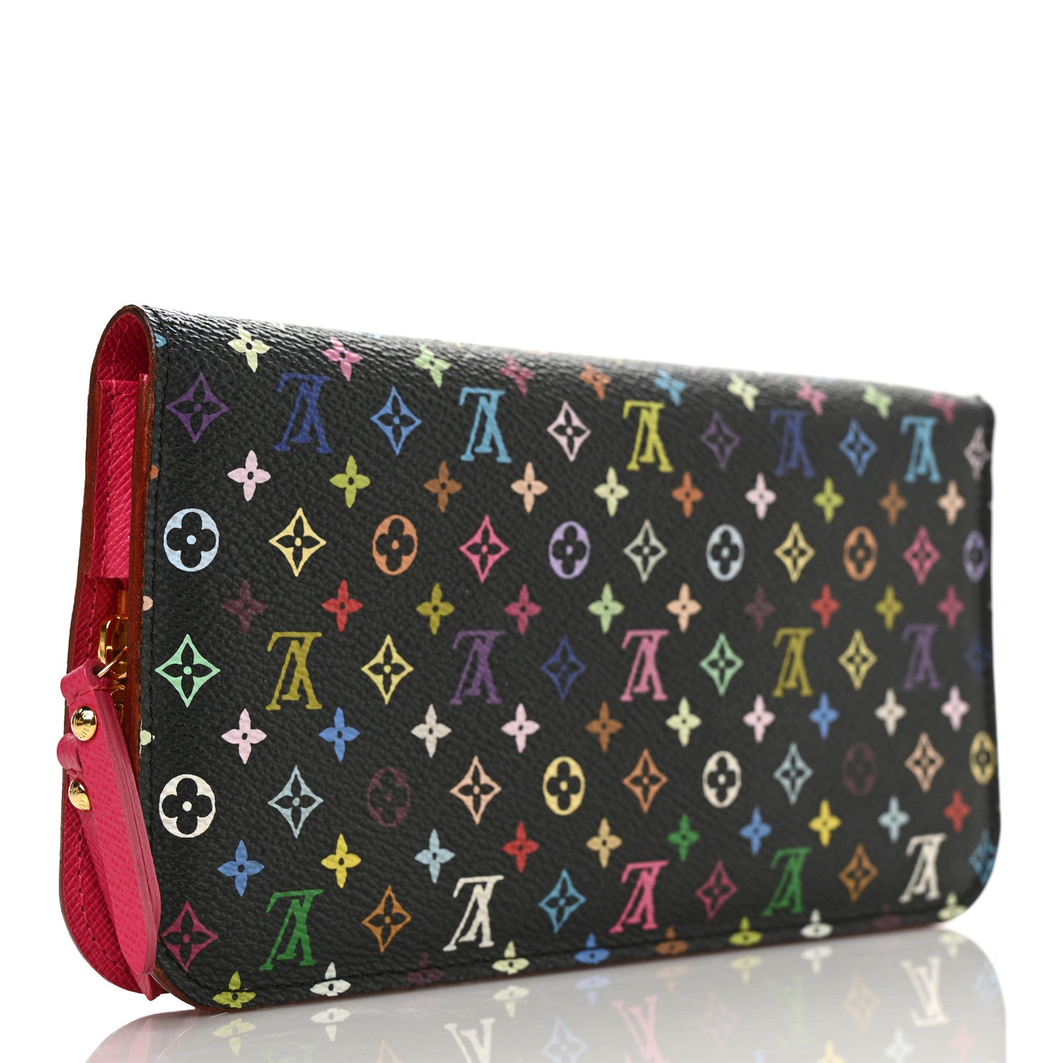 Louis Vuitton Monogram Multicolor Insolite Wallet Black Grenade 3 of 8