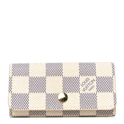 Louis Vuitton Damier Azur Multicles 4 Key Holder 1 of 5