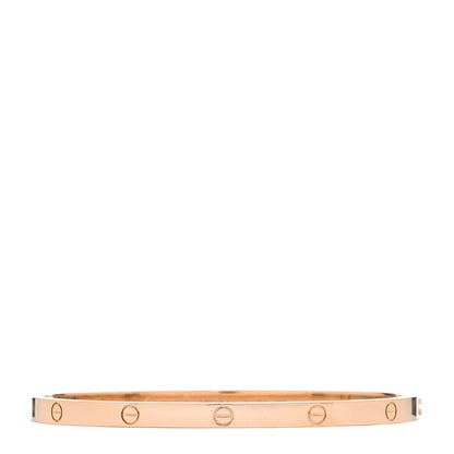 Cartier 18K Pink Gold Small LOVE Bracelet 16 1 of 10