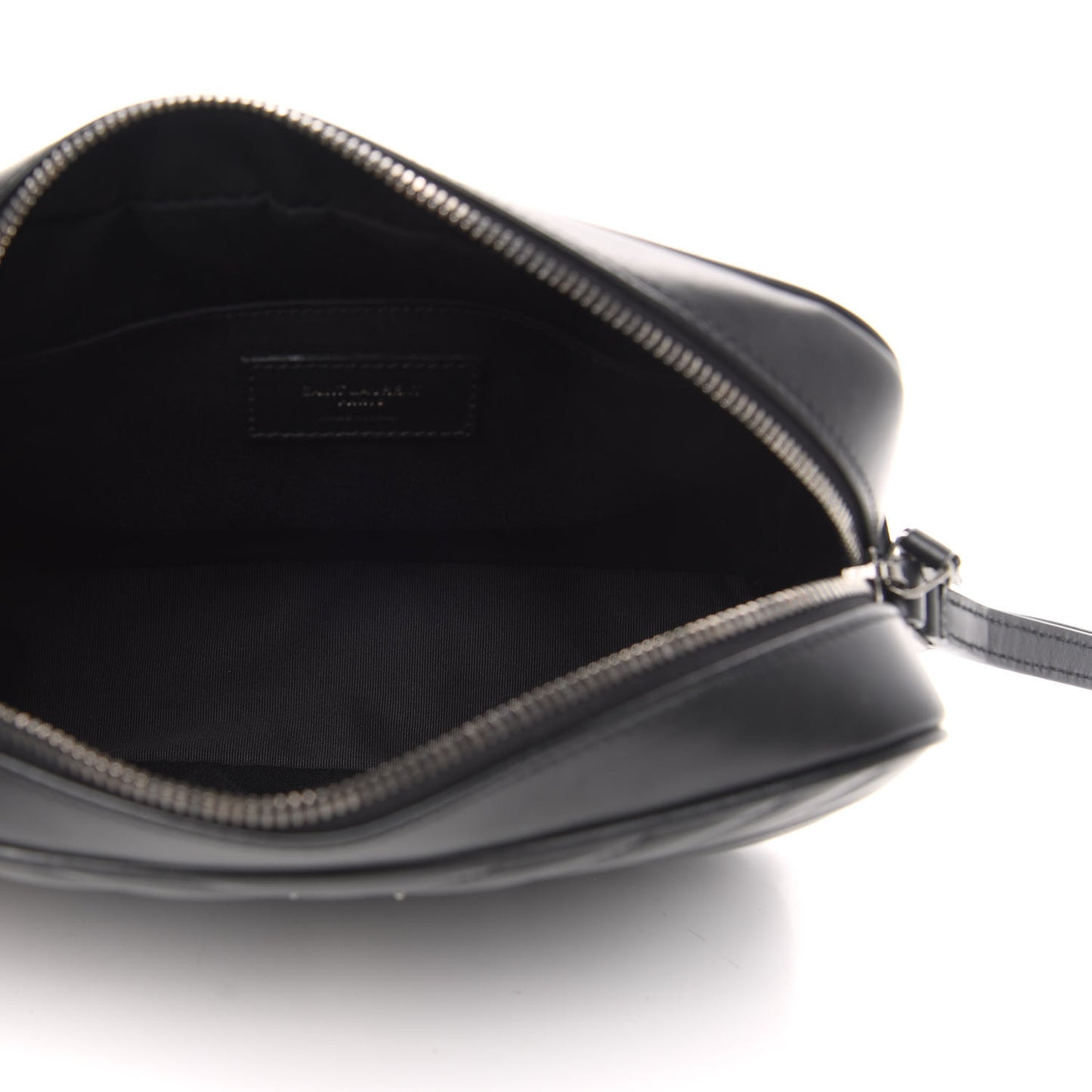 Calfskin Matelasse Monogram Lou Camera Bag Black