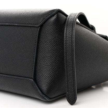 Celine Grained Calfskin Nano Belt Bag Black 10 of 11