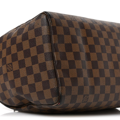 Louis Vuitton Damier Ebene Speedy 30 9 of 12