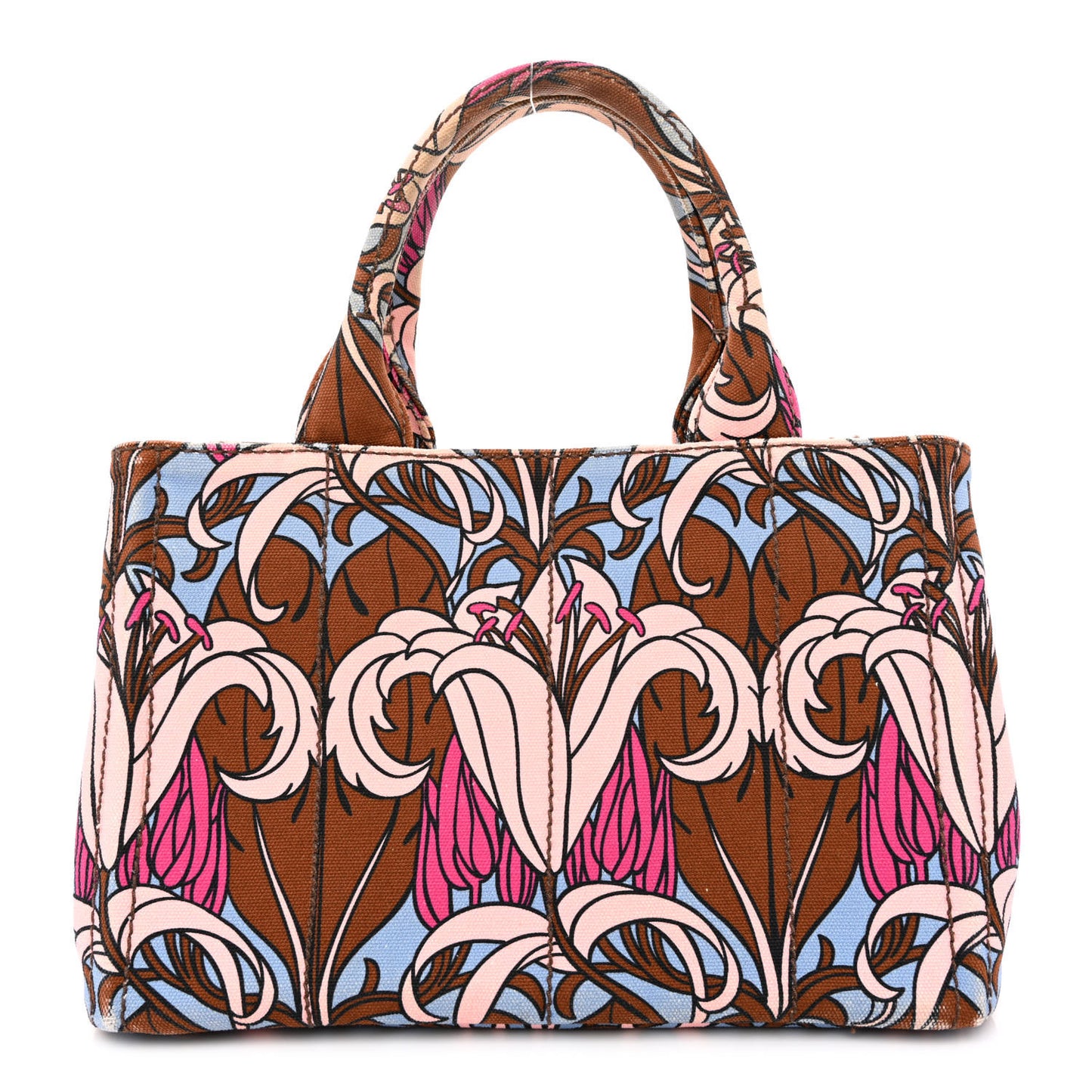 Canvas Canapa Small Floral Tote Multicolor