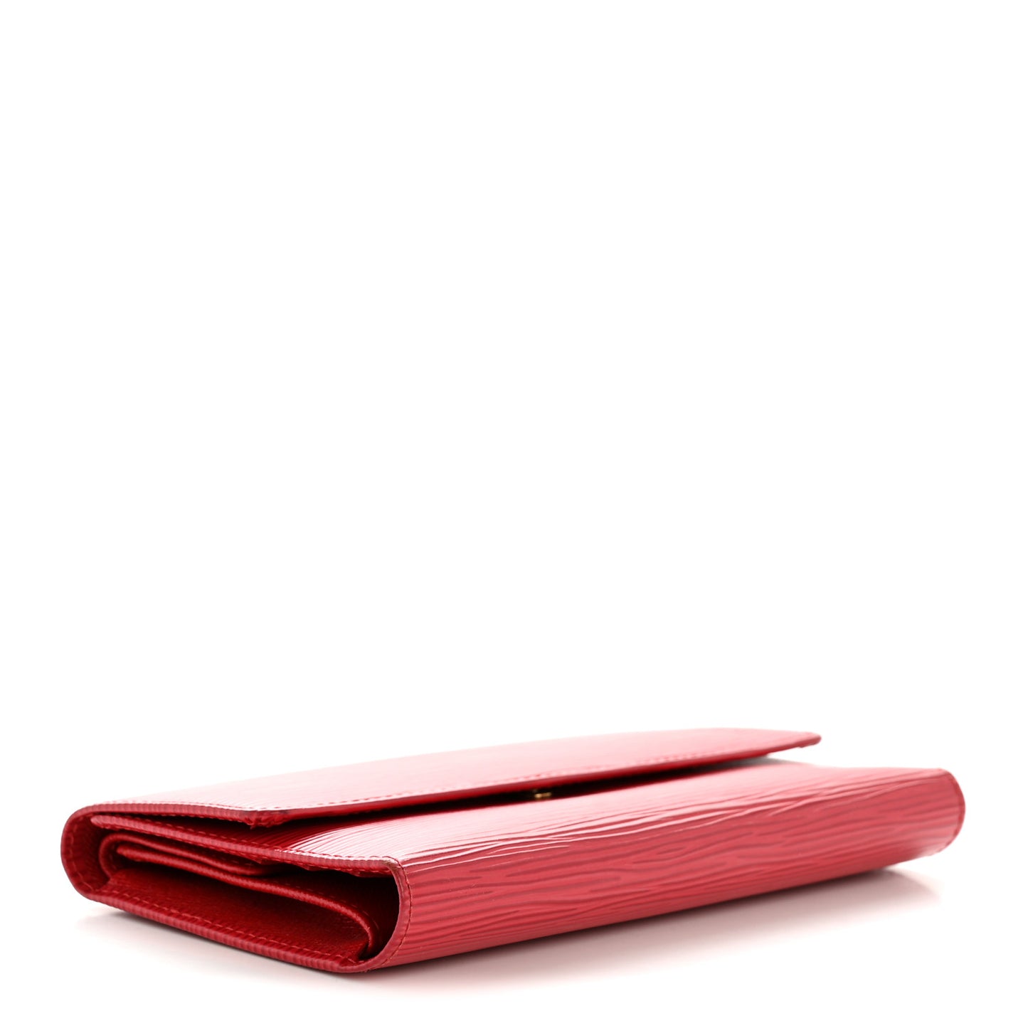 Epi Porte Tresor International Wallet Castillan Red
