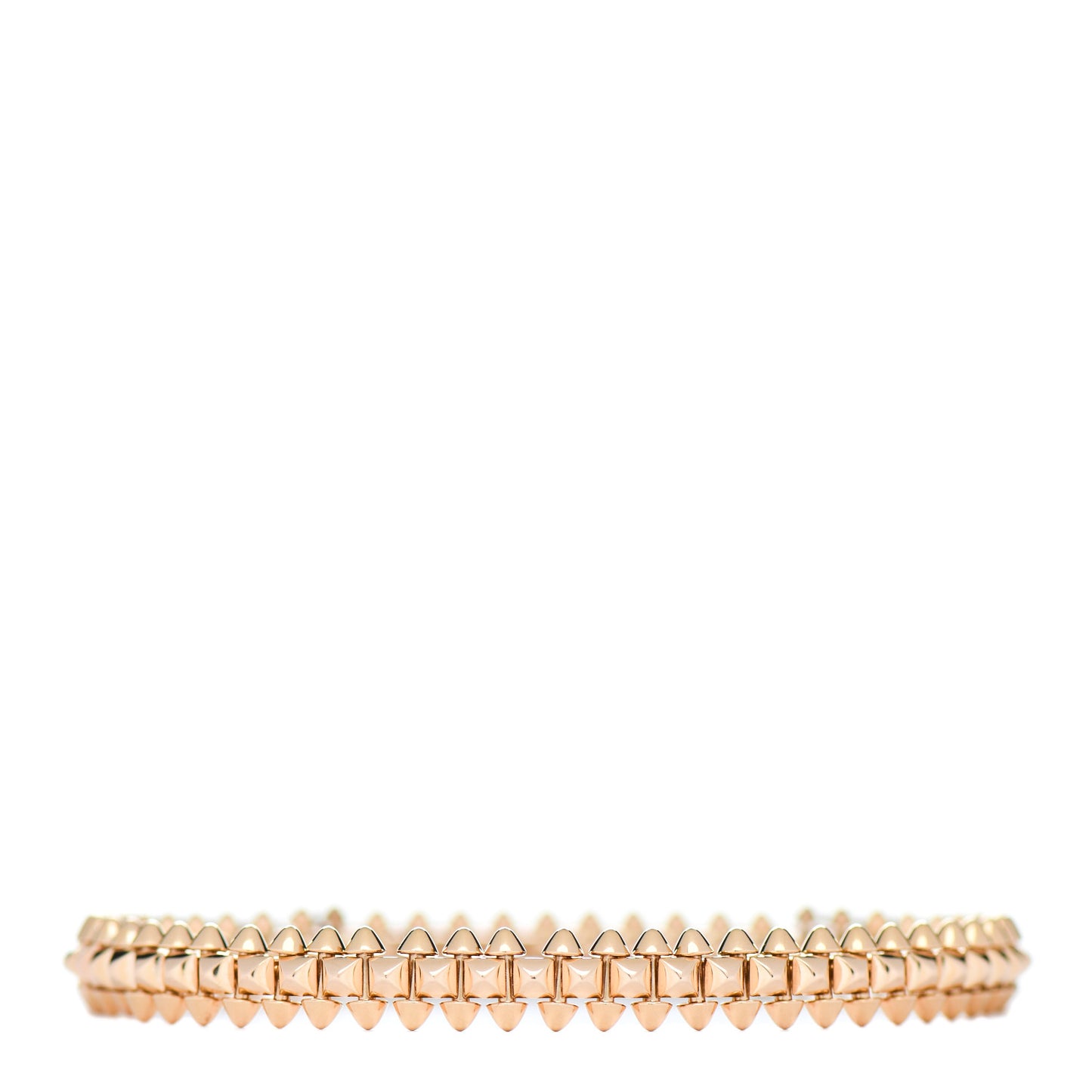 18K Pink Gold Small Clash De Cartier Bracelet 15