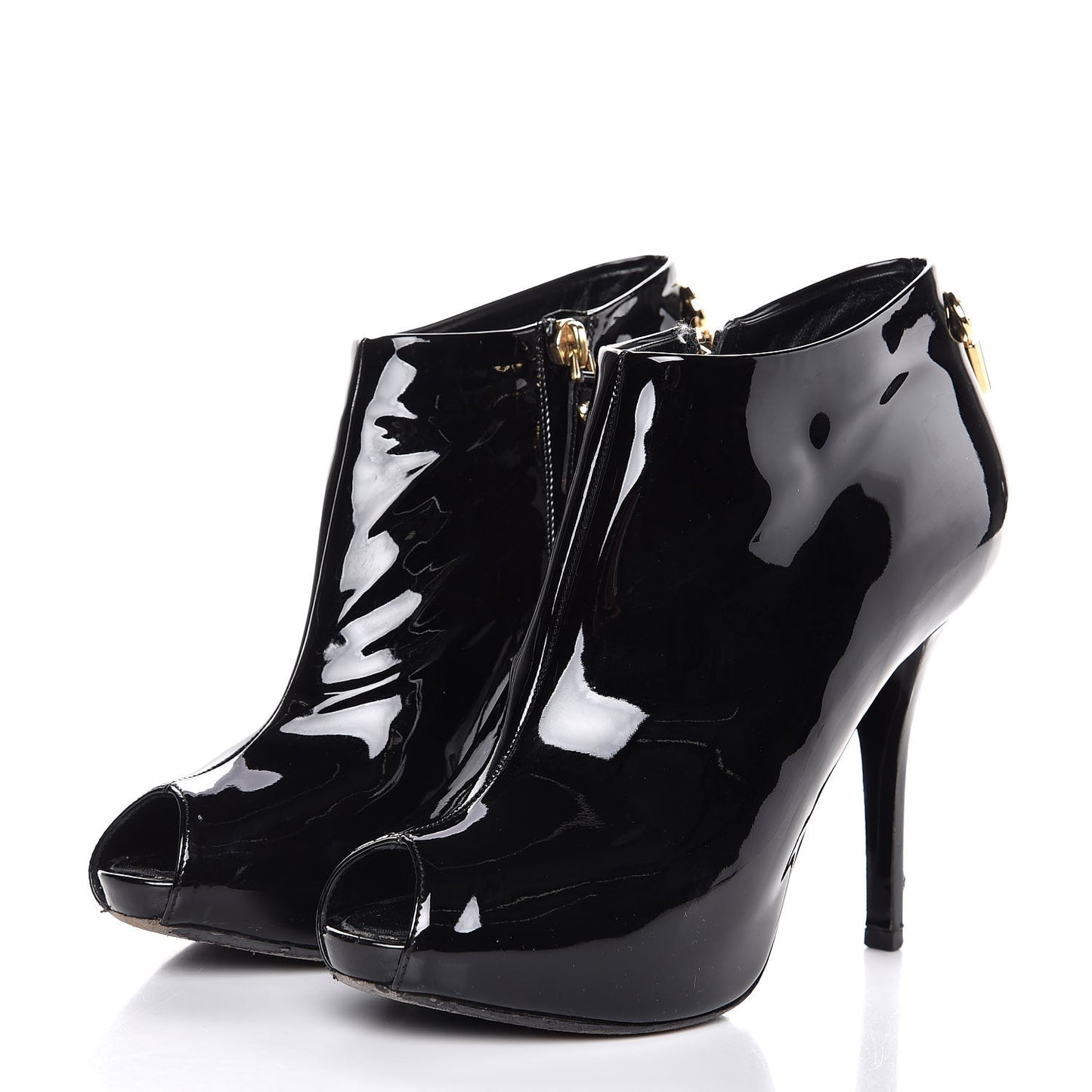Patent Oh Really Ankle Boots 36 Black