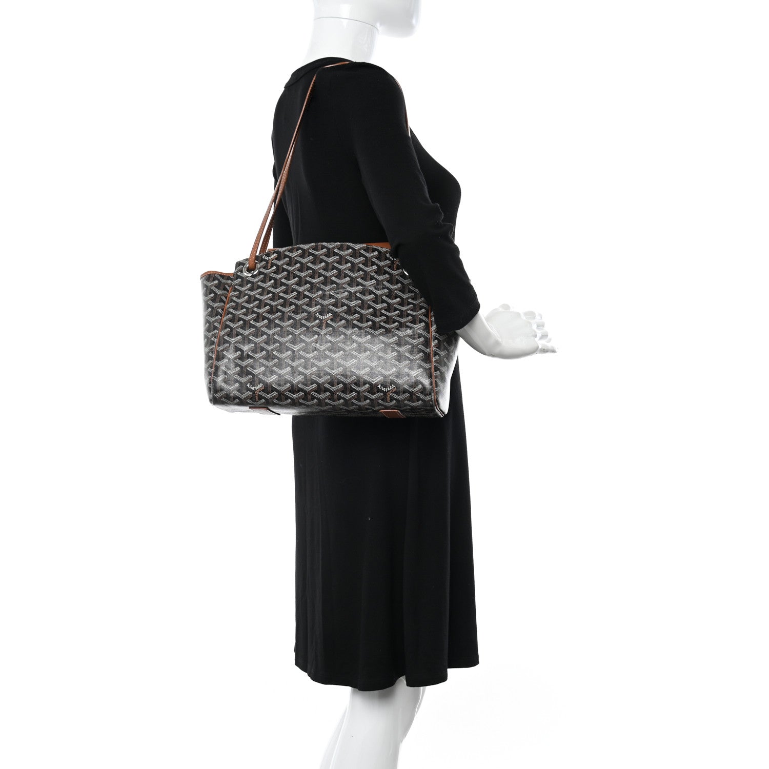 Goyard Goyardine Rouette PM Black Gold 2 of 10