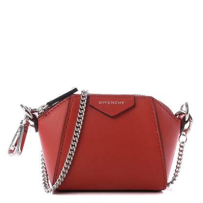 Givenchy Lambskin Baby Antigona Red 1 of 9
