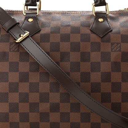 Louis Vuitton Damier Ebene Speedy Bandouliere 30 8 of 10