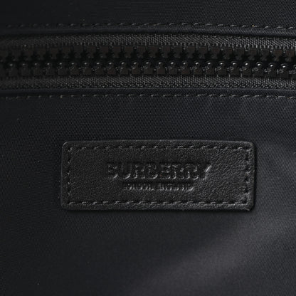 Burberry Coated Canvas Horseferry Blaze Sling Bag Grey 5 of 10