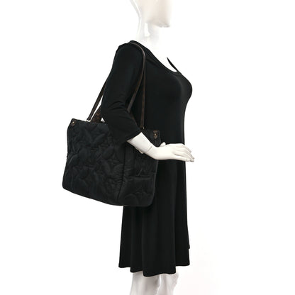 Louis Vuitton Econyl Monogram Pillow Giant Onthego MM Black 2 of 10