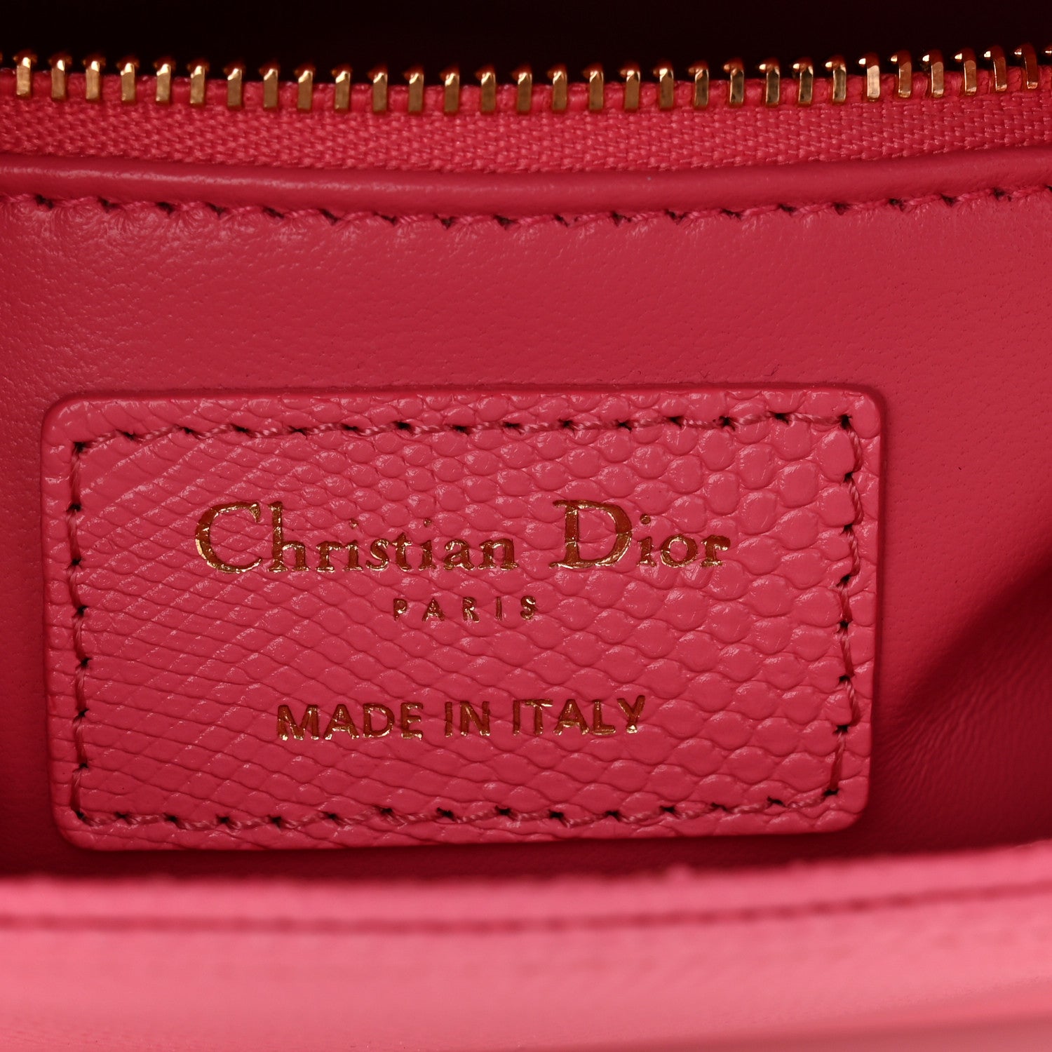 Christian Dior Lizard Mini Lady Dior Pink 6 of 9