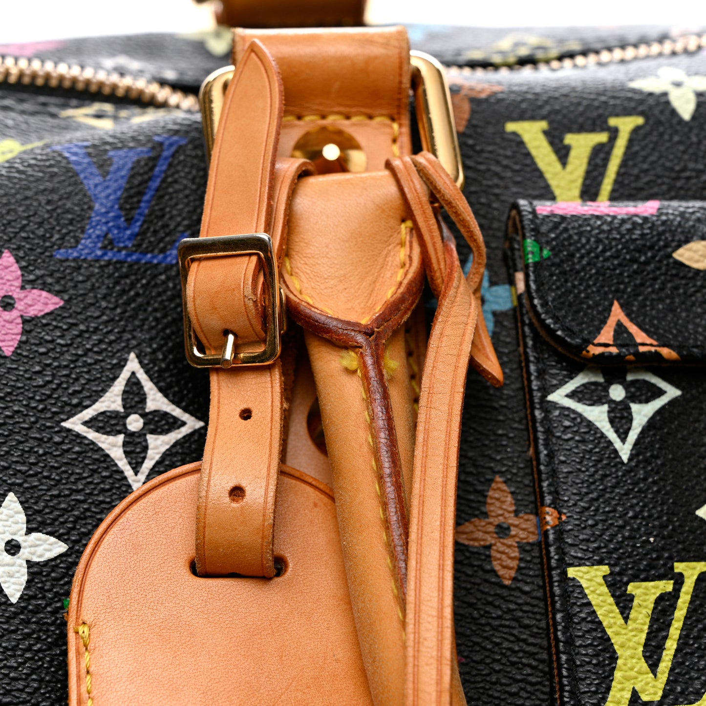 Monogram Multicolor Keepall 45 Black