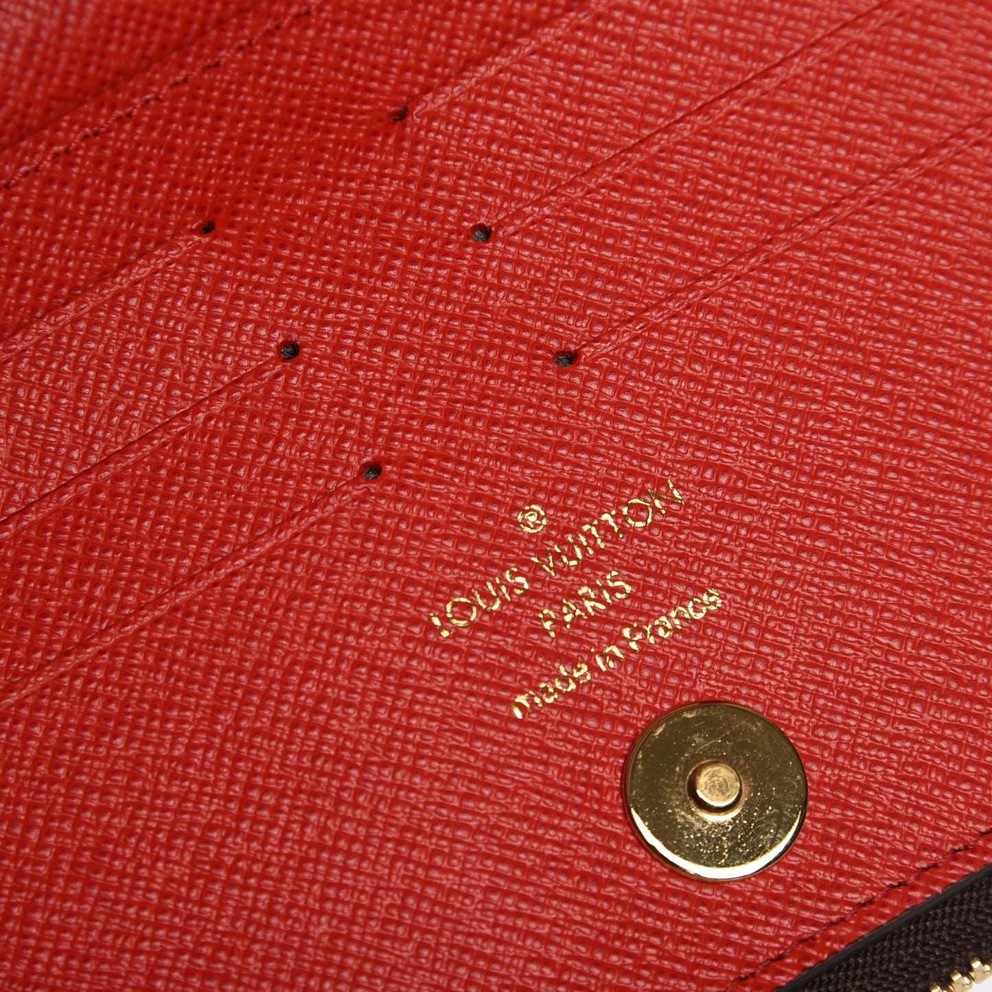 Monogram Adele Wallet Coquelicot