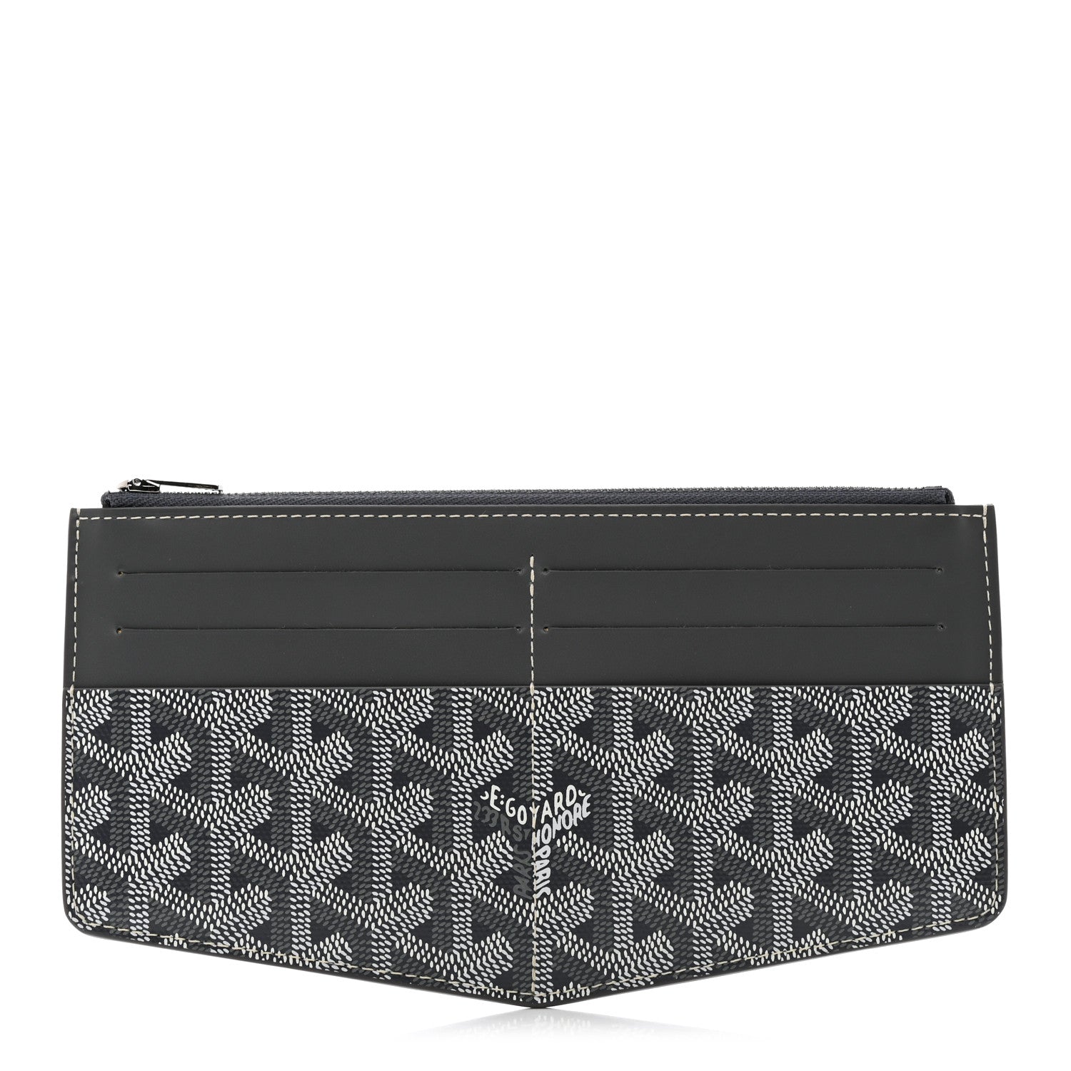 Goyard Goyardine Insert Louise Wallet Grey 1 of 7