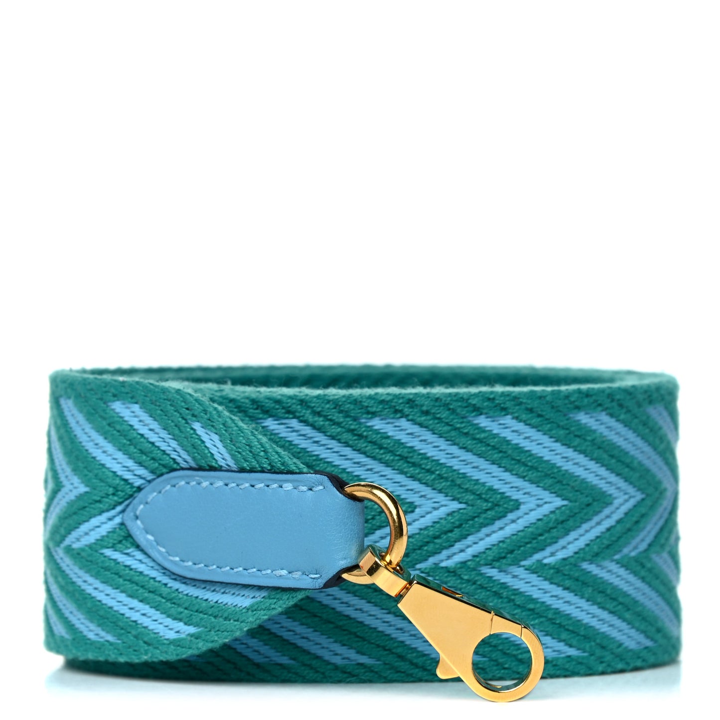 Toile Swift 50mm Sangle ZigZag Shoulder Strap Bleu Du Nord Vert Veronese