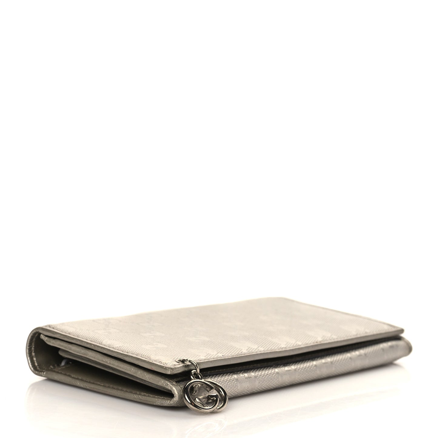 Imprime Monogram GG Pierce Continental Wallet Silver
