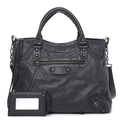 Balenciaga Agneau Classic Hardware Velo Black 1 of 16