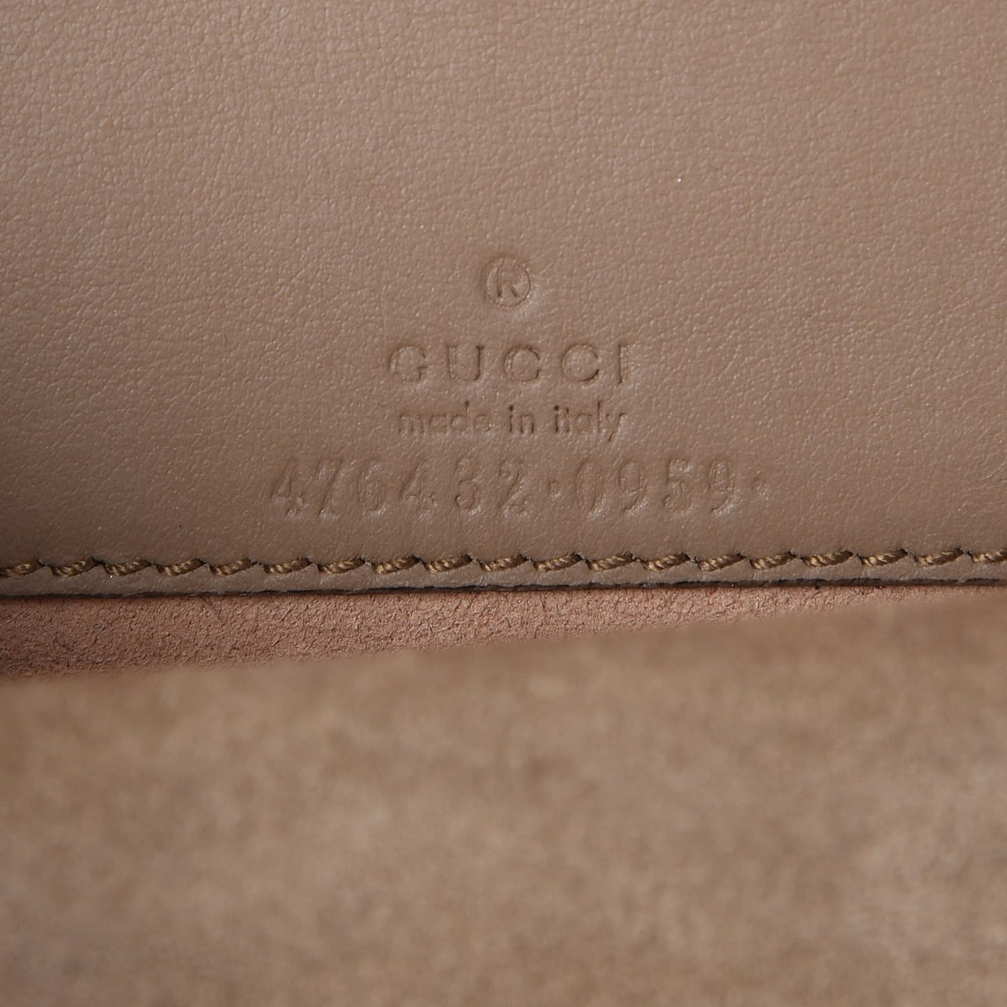 GG Supreme Monogram Super Mini Dionysus Shoulder Bag Taupe