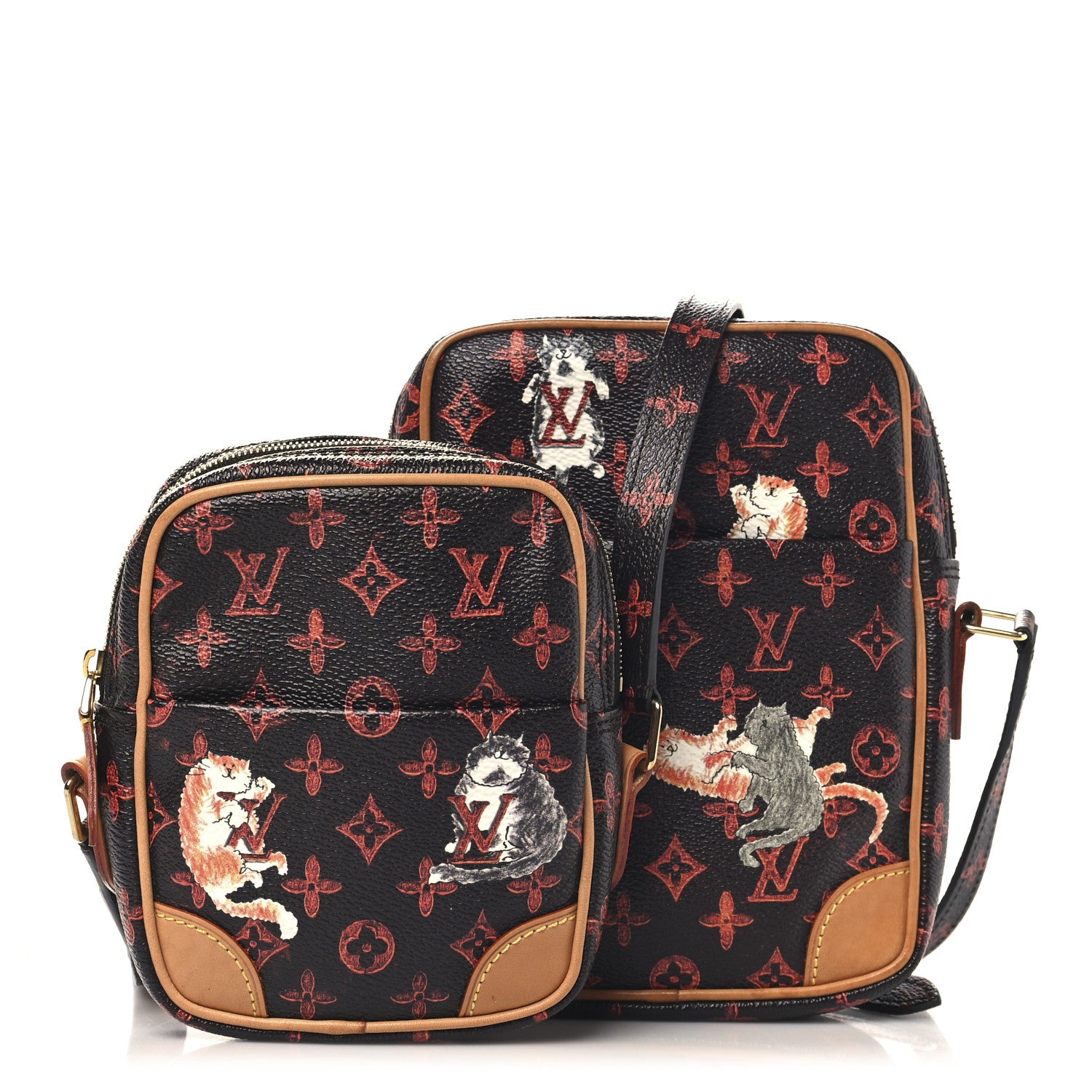 Louis Vuitton Catogram Paname Set Marron 1 of 19