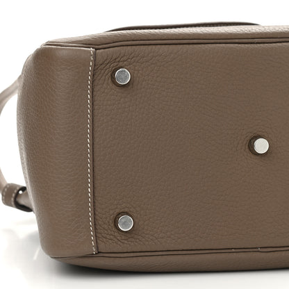 Hermes Taurillon Clemence Lindy 26 Etoupe 6 of 9