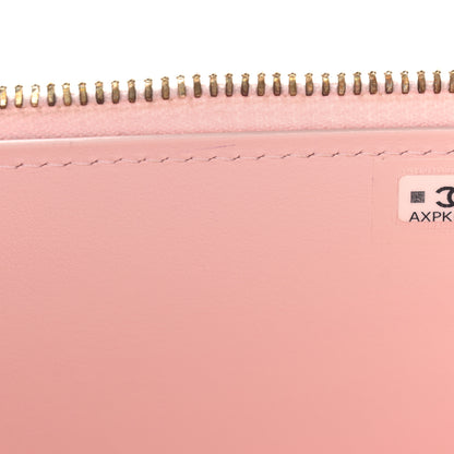 Chanel Caviar Quilted Small Vanity Case With Chain Light Pink 7 of 11
