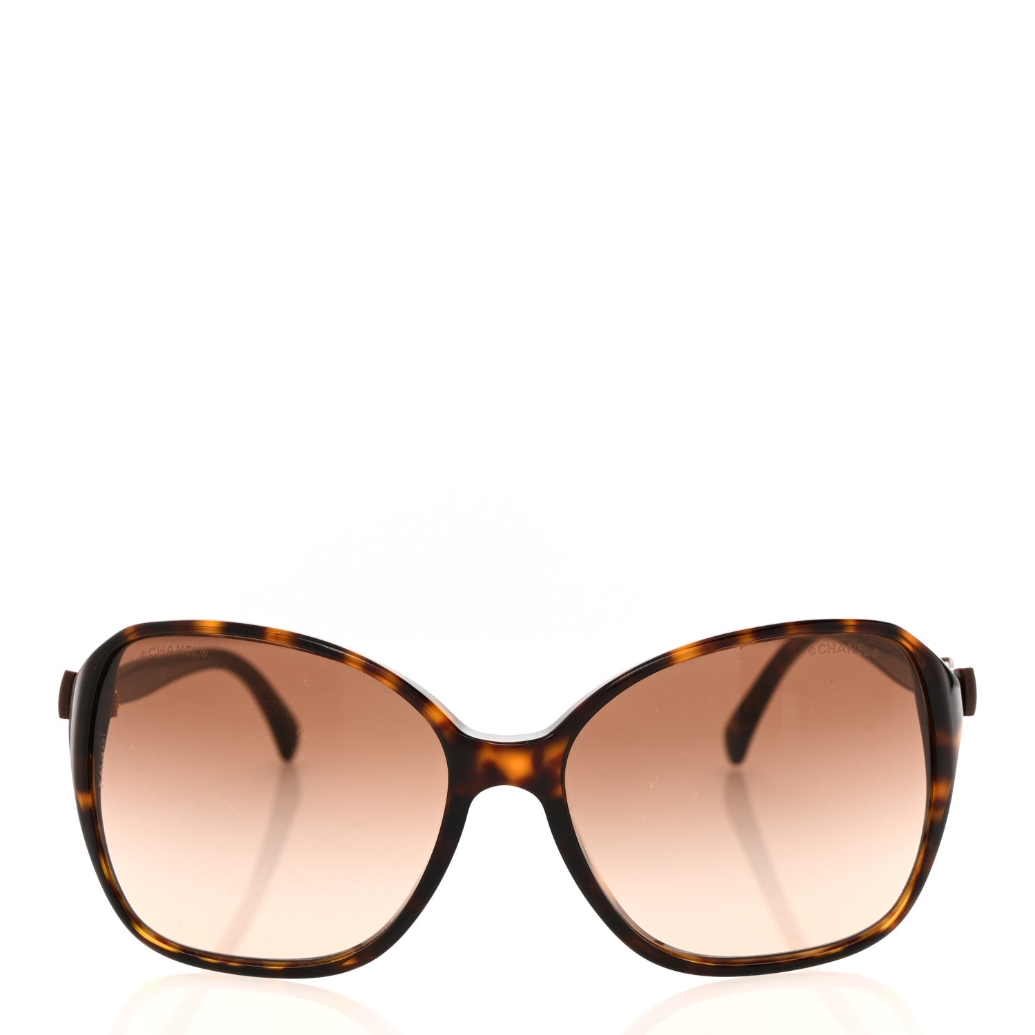 Chanel Acetate CC Bow Sunglasses 5205-A Tortoise 2 of 7