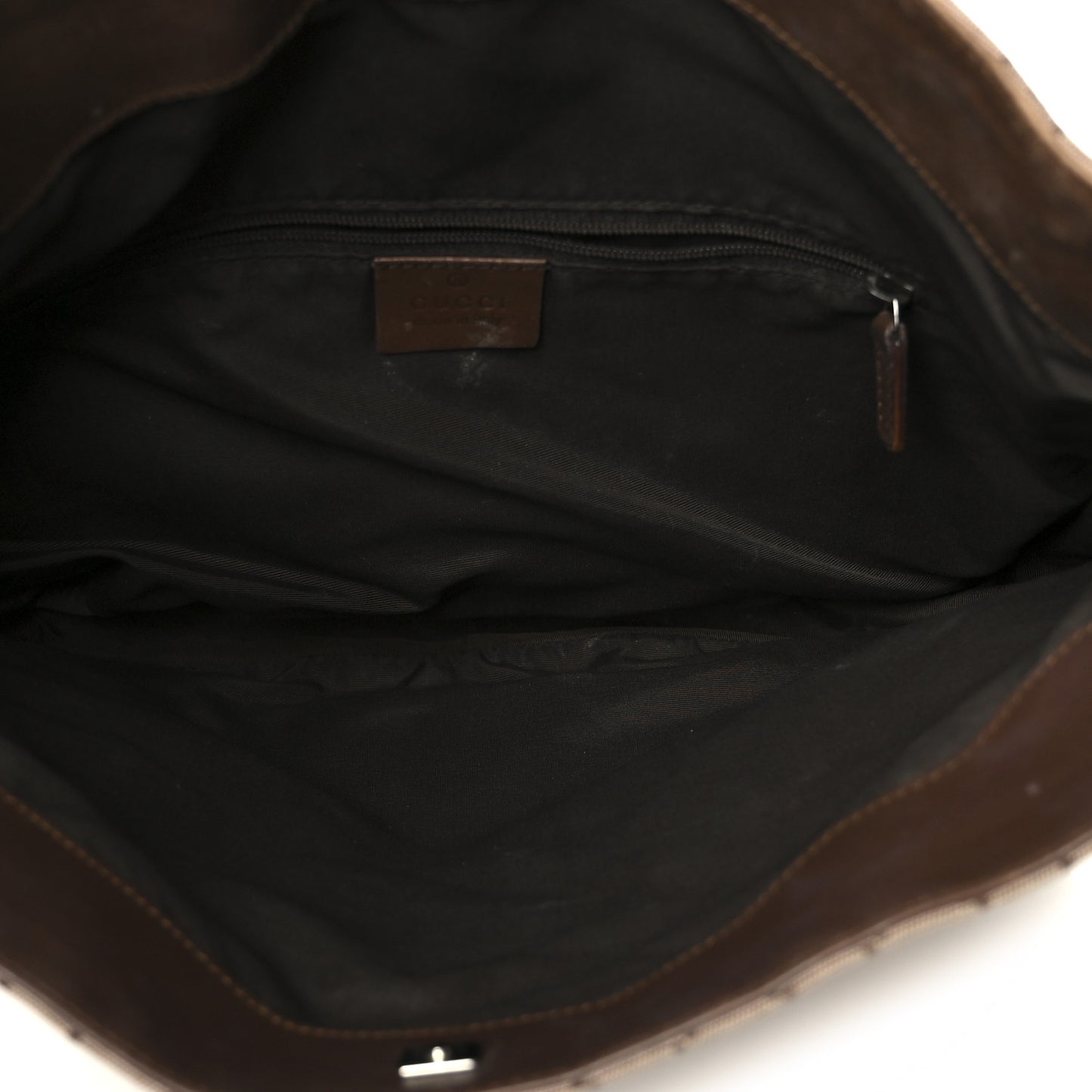 Monogram Bamboo Top Handle Bag Brown Pink