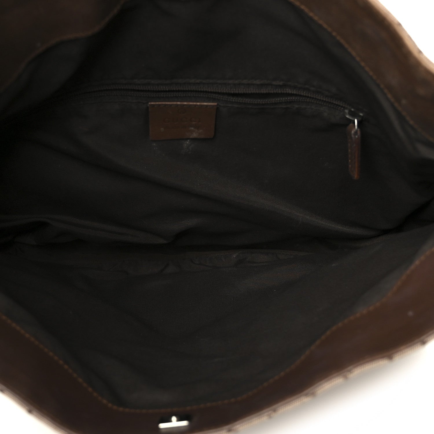 Gucci Monogram Bamboo Top Handle Bag Brown Pink 5 of 13