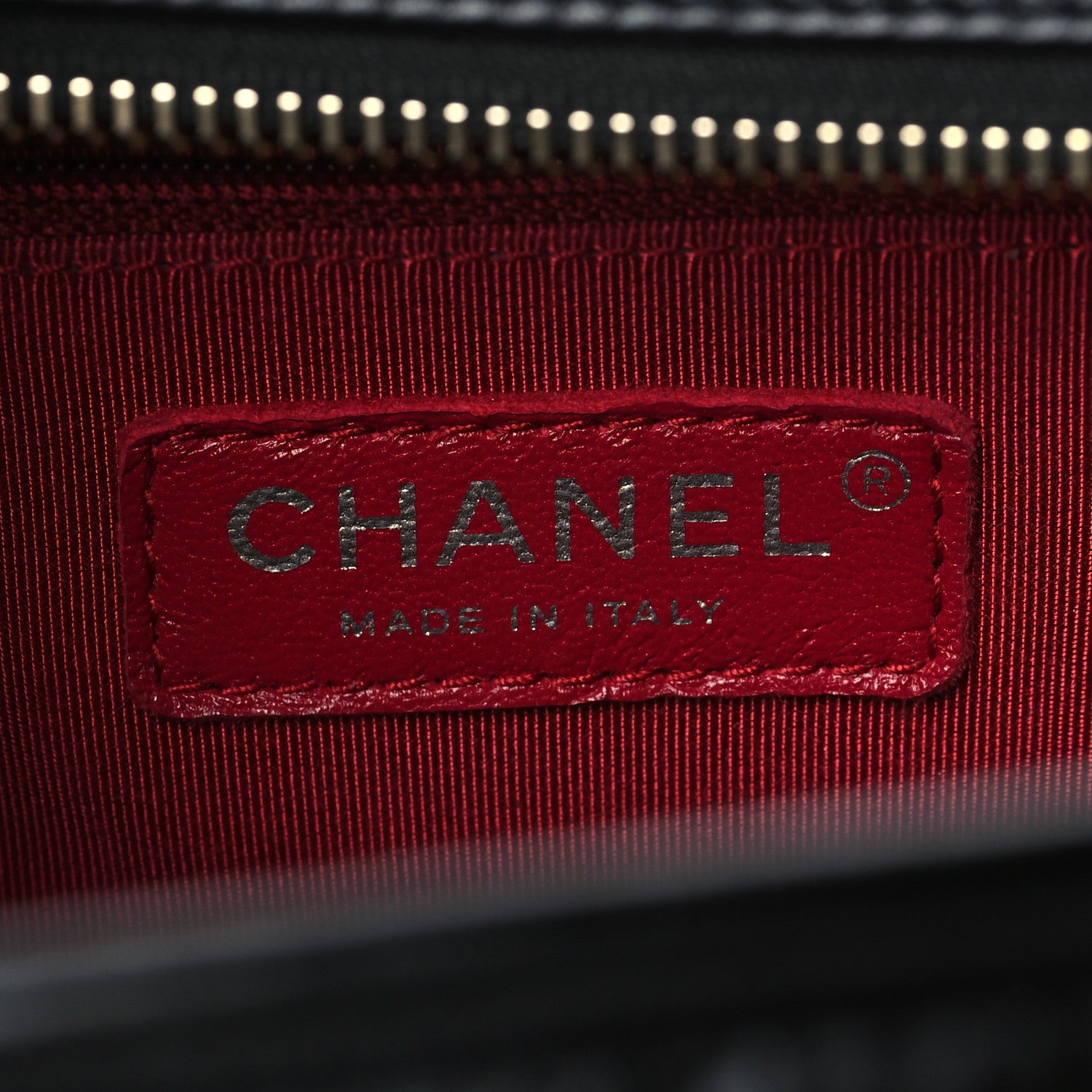 Chanel Aged Calfskin Chevron Quilted Small Gabrielle Hobo Black 6 of 10