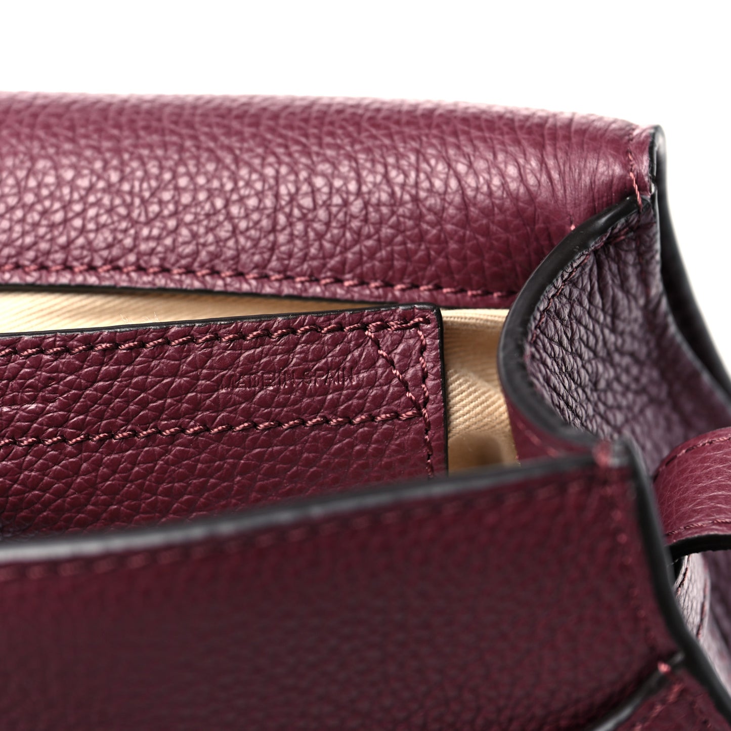 Calfskin Mini Marcie Round Crossbody Bag Intense Violine