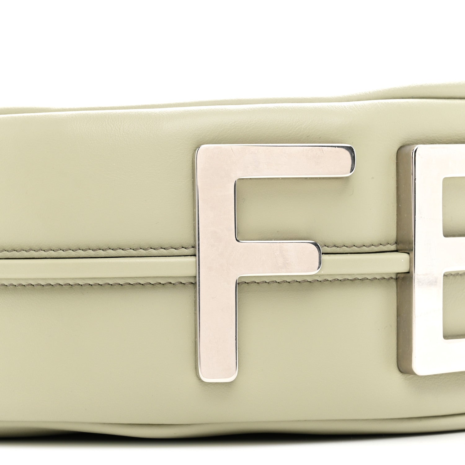 Fendi Vitello Grace Matte Medium Fendigraphy Hobo Bag Green Tea 9 of 10