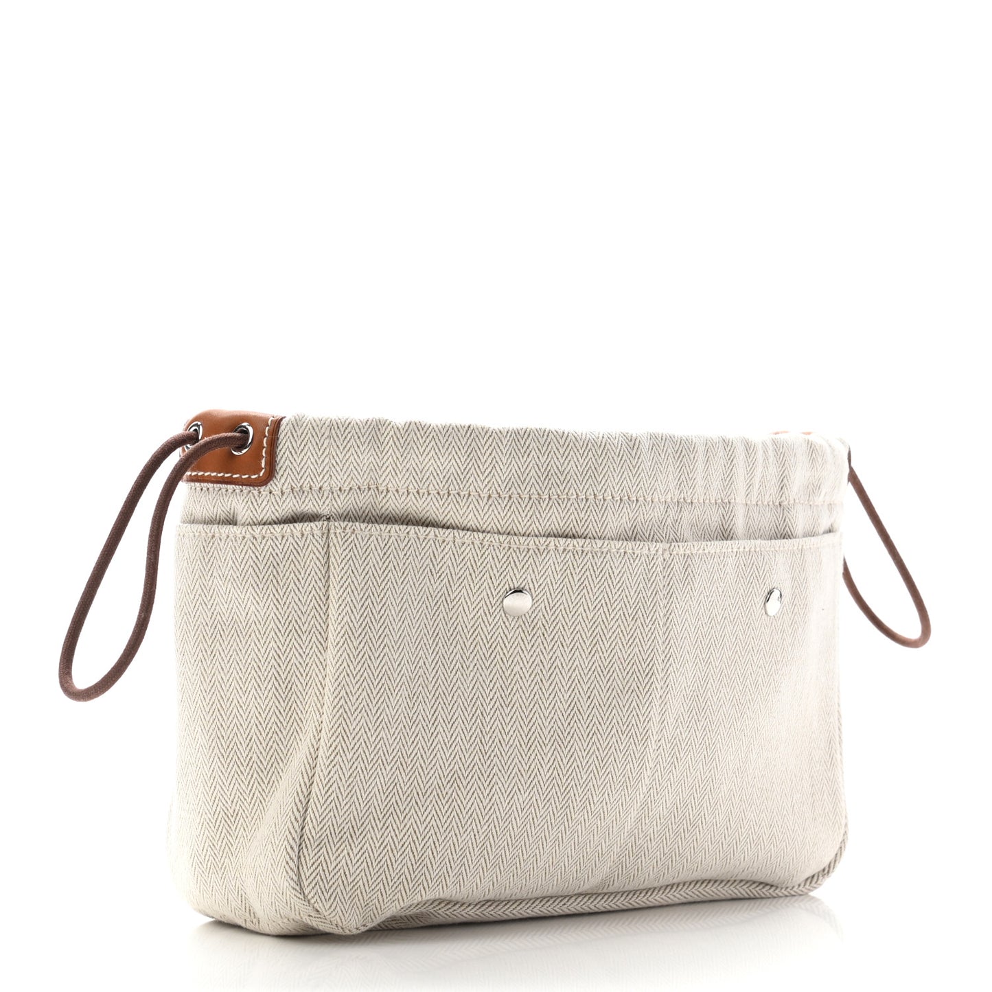Canvas Barenia Fourbi 20 PM Pouch Naturel Fauve