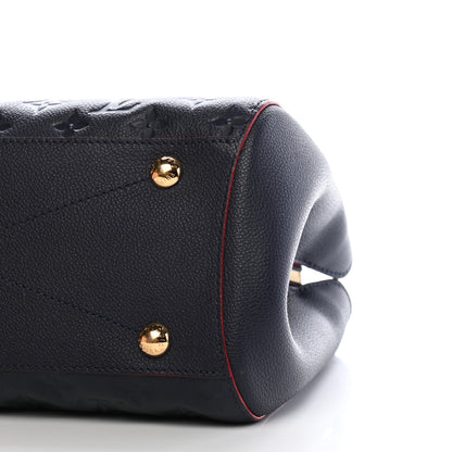 Louis Vuitton Empreinte Montaigne MM Marine Rouge 10 of 10