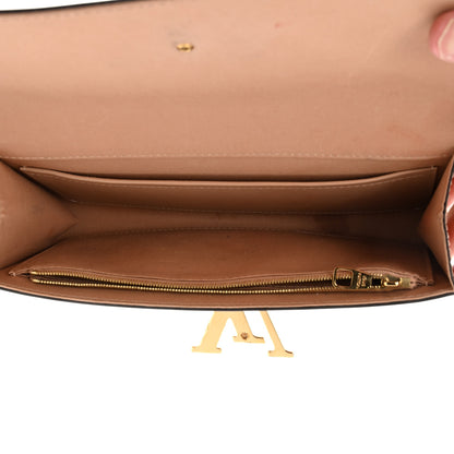 Louis Vuitton Patent Louise Clutch Nude 6 of 13