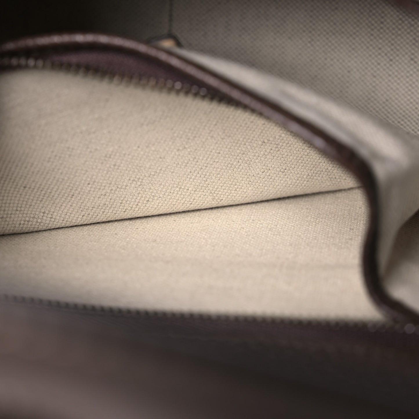 Canvas Calfskin 100 Centennial Music Medium Bamboo 1947 Top Handle Bag Multicolor