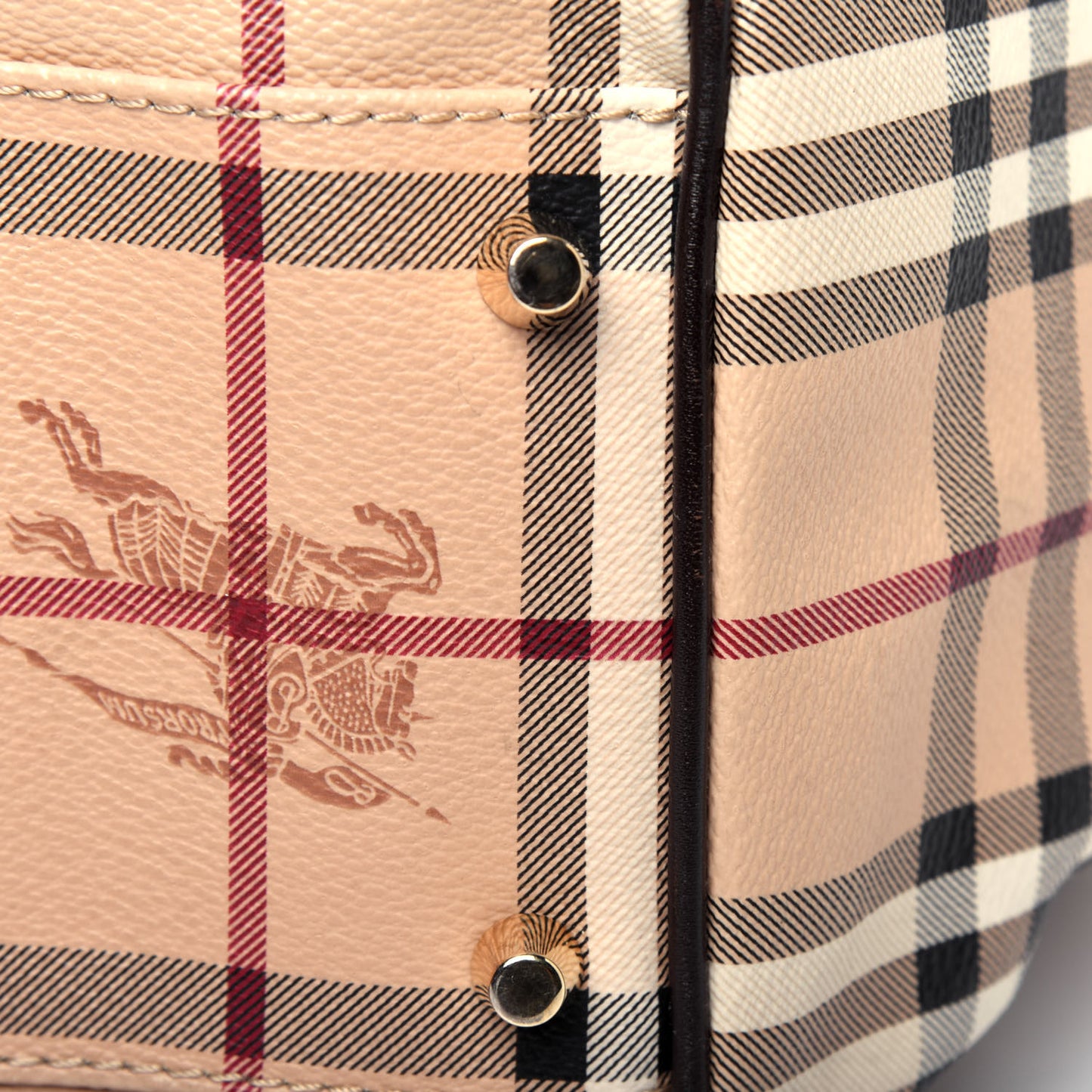 Haymarket Check Small Canterbury Tote Chocolate
